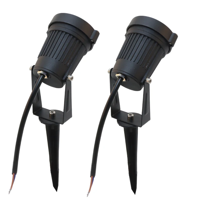 Luzes ao ar Água com Suporte de Pico Ip66 à Prova Paisagem Livre Holofotes 12v Baixa Tensão Iluminação Jardim Luzes Dwaterproof 5w Led 4 luzes ip66 à prova dwaterproof água com suporte de pico