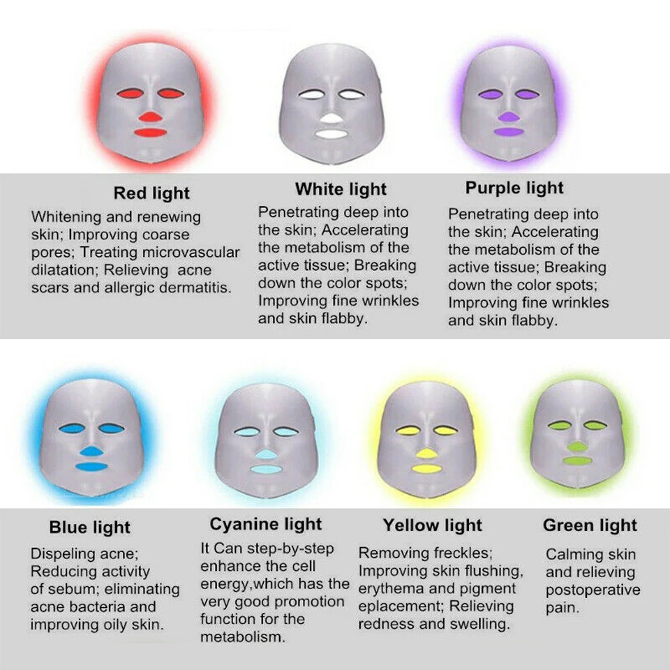 7 az 1-ben Hydrafacial gép LED maszkkal, hidrodermabrázióval, RF liftinggel és ultrahangos bőrfiatalítással a mélytisztításért és hidratálásért