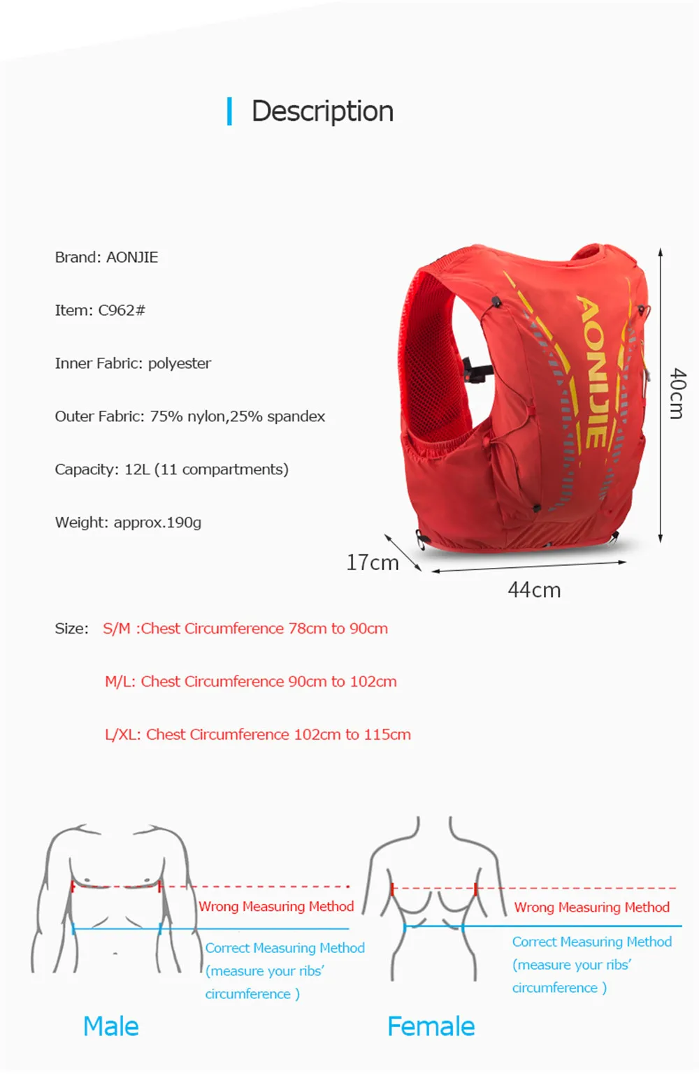 Hydration Vest Backpack Breathable Portable Outdoor Bag Ultralight For Hiking Marathon Running Cycling Rucksack bag
