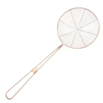 

1pc Frying Oil Strainer Mesh Food Colander Spoon Filter Strainer Kitchen Tool
