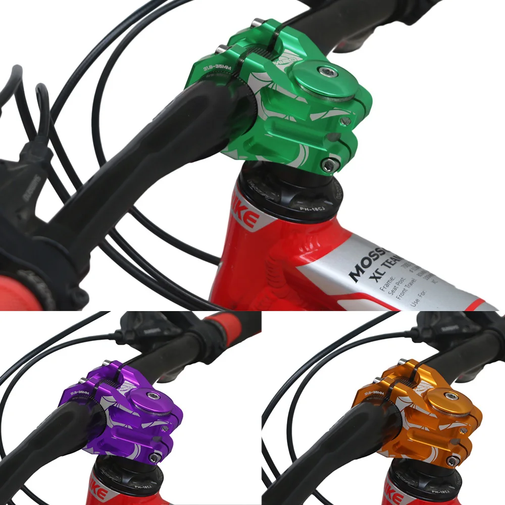 Mountain Bike Performance Handlebar Stem 31.8mm - Zero Degree Rise for DH, AM, Enduro, and Road Cycling