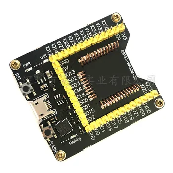 

ESP32 module development board test frame download burner fixture for ESP-WROOM-32D 32U