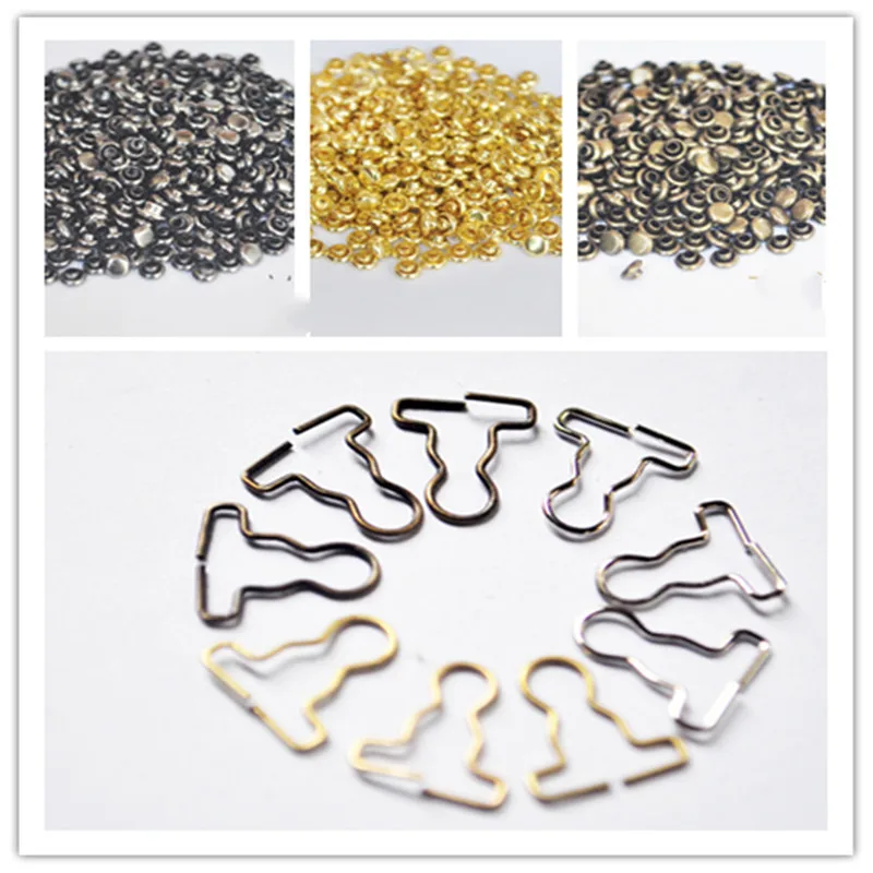 

20sets Mini Doll Clothes DIY Metal Buckle fit for 1/6 BJD Blyth girls Azone Doll Accessories