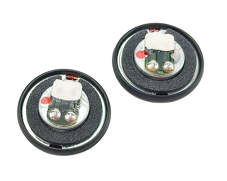 GHXAMP 14.8mm 64OHM Earphone Speaker Unit Moving Coil Full Range Earphone Speaker N55 Magnetic High Sound Quality Unit 112DB 2pc