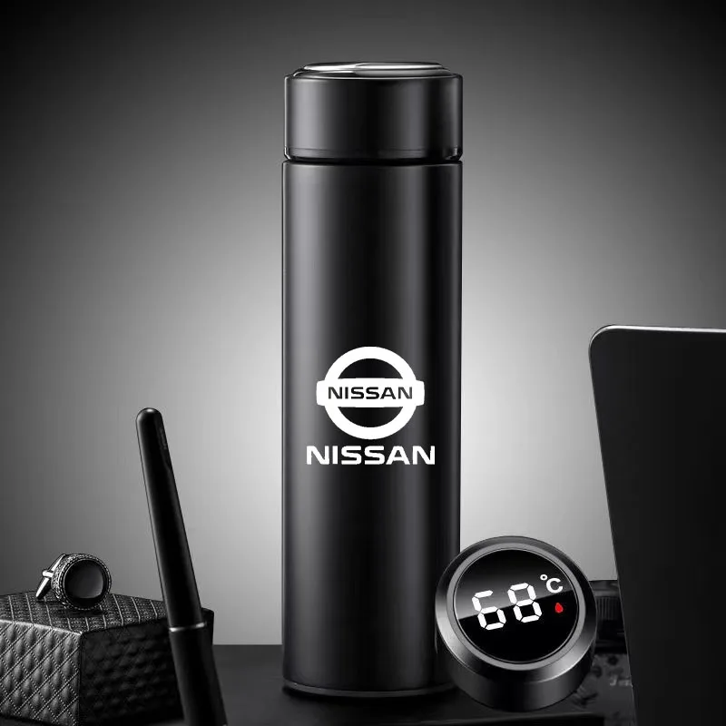 Умный термос для Nissan 500 мл кофейная чашка термометр Вакуумная воды из нержавеющей