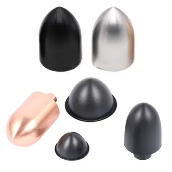 

2Pcs Plasitc/Aluminum/PP Dustproof Cover Bullet Head Dust Cap Protective Sleeve for Speaker Repair Parts