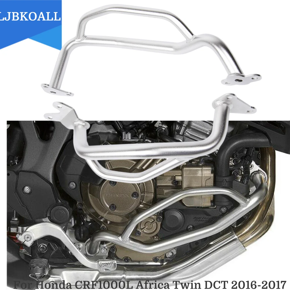 

Motorcycle Lower Engine Crash Bar Highway Engine Guards Side Protector Bumper for Honda CRF1000L Africa Twin DCT 2016-2017