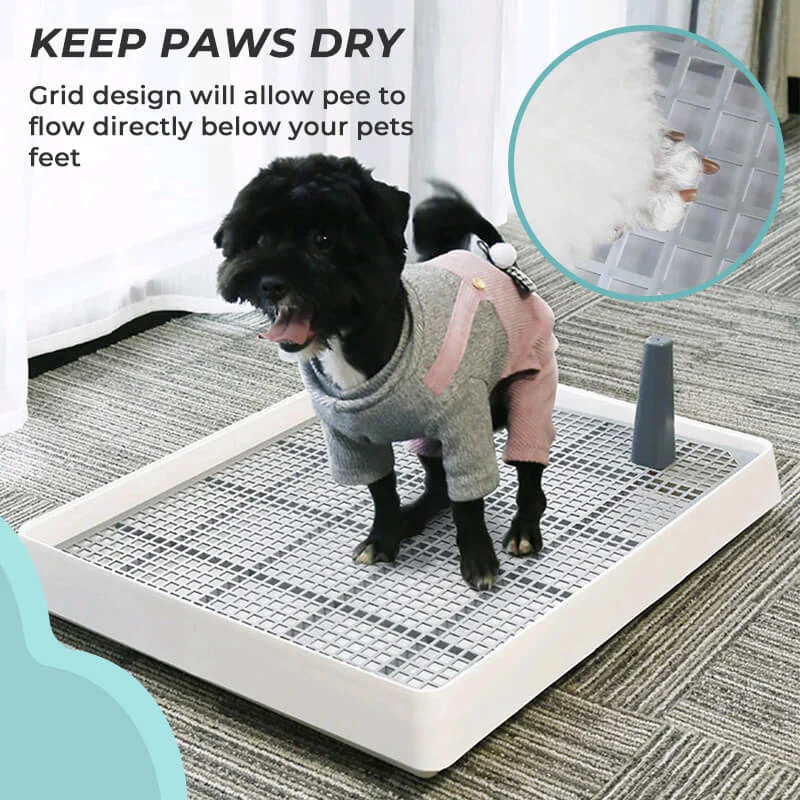 Portable Dog Training Toilet Indoor Poppy Potty for Small Dogs Cats Litter Box Puppy Pad Holder Tray Pet Supplies |