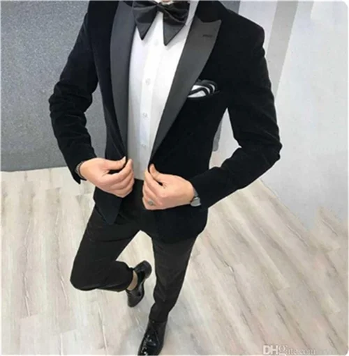 2020 new men's dress suit wedding banquet bridegroom best man dress suit performance Suit Tuxedo Suit (jacket + pants)