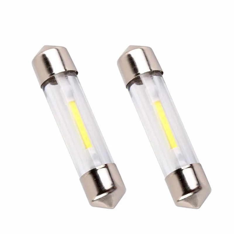 

2pcs/lot 31mm COB Chip LED Festoon Lights 36mm 39mm Auto Car 12V C5W 41mm Reading Light Map Lamp LED Door Bulb Warm/White/Blue