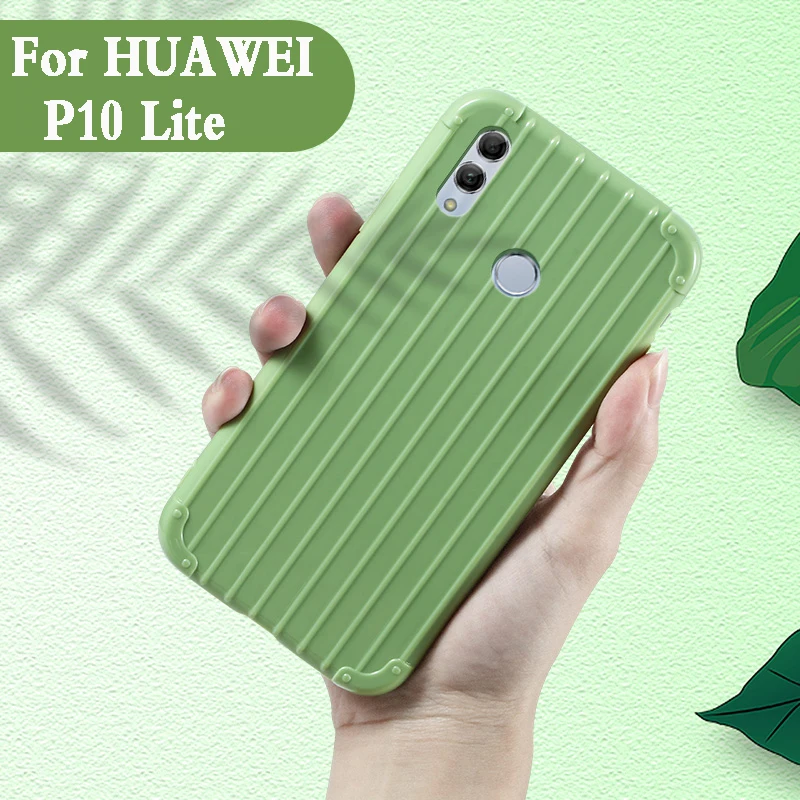 Роскошный чемодан для huawei P10 lite чехол Модный милый багажника телефона