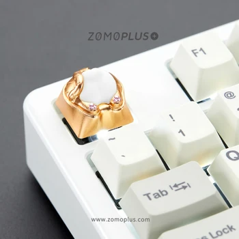 

Key cap mechanical keyboard keycap personality design,Cat butt meat pad soft glue aluminum alloy keycaps Cherry MX axis,Z34