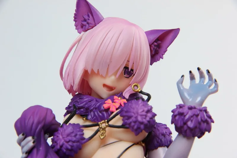 Аниме Fate/Grand Order Mash Kyrielight 1/7 опасный зверь кошачье ухо Милая милая фигурка девушка из полихлорвинила фигурка Коллекционная модель игрушки