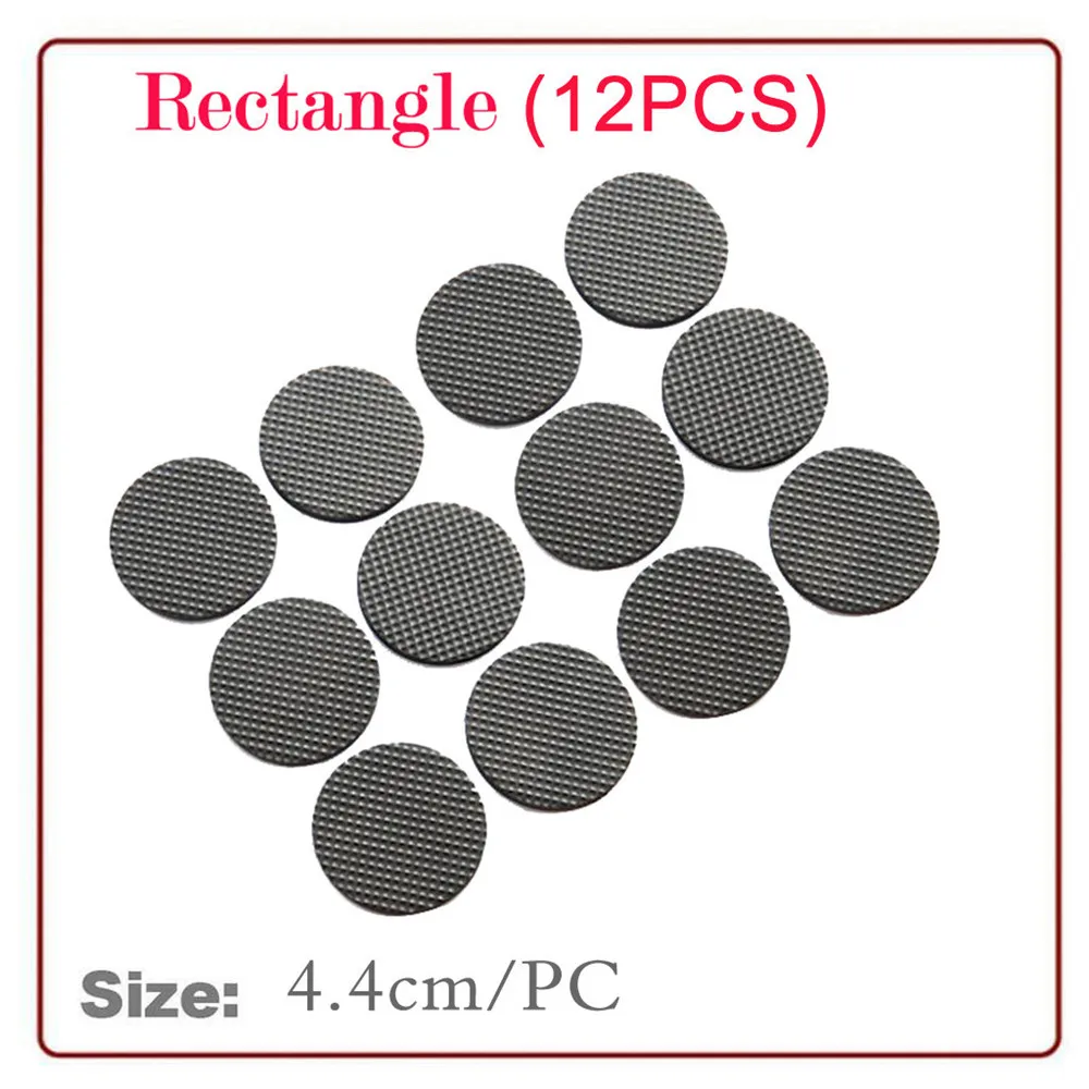 2-48 шт, самоклеющиеся мебельные ножки, коврик для ног, войлочные накладки, Противоскользящие коврики, ножки для стола, Защита ног, коврики для стула - Цвет: F
