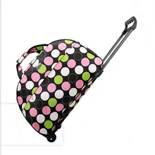 

Large Capacity Waterproof Woman Oxford Trolley Portable Hand Travel Bag Duffel Short-Distance Men Thick Style Rolling Suitcase