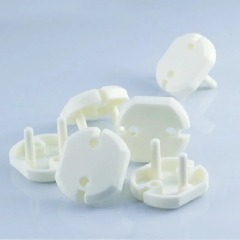

5pcs Power safety protection cover European transparent anti-electric shock children's power socket protection cover