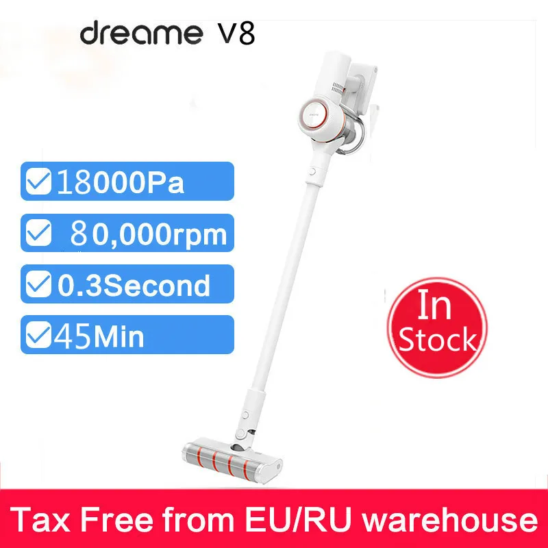Подарок Dreame V8 Ручной беспроводной mi Пылесос Портативный циклонный фильтр ковер