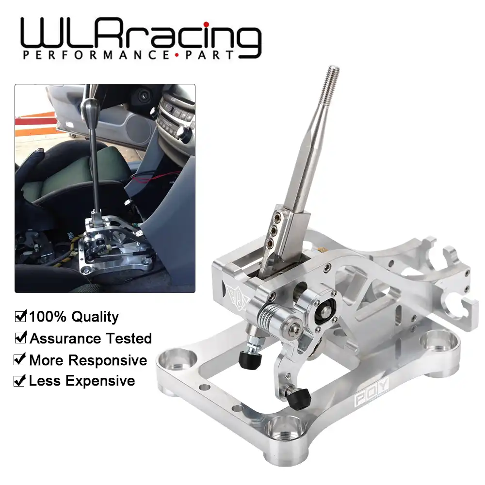 WLR Billet Shifter Box Assembly For 03 07 Accord CL7 CL9 & 04 08 TSX & TL Gear Shift Knob