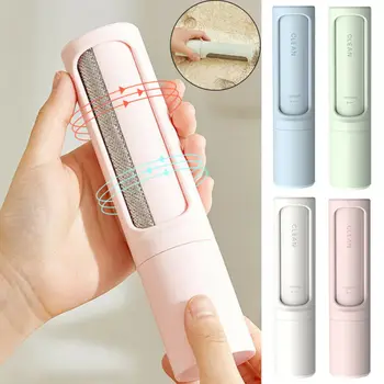 

Brand New Reusable Washable Manual Lint Sticking Rollers Sticky Picker Sets Cleaner Lint Roller Pets Hair Remover Brush