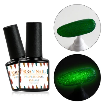 

RBAN NAIL Top Coat 7ml No Wipe Gel Polish Long-lasting Soak Off Nail Art Gel Varnish Shine In The Night Manicure Tools