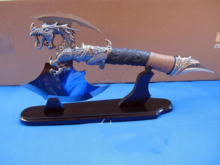 

Anime axe hanging plate short sword family decorations not edged
