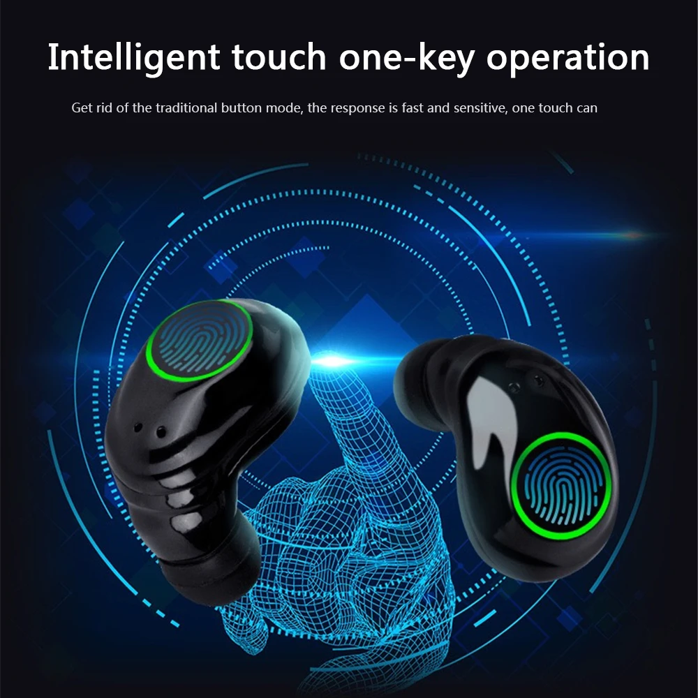 X23 мини-наушники Bluetooth невидимые TWS истинные Беспроводные Bluetooth 5,0 гарнитура стерео IPX5 водонепроницаемые спортивные Bluetooth наушники