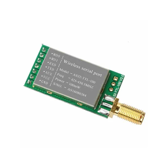 

A15-- AS32-TTL-100 SX1278 / SX1276 433MHZ wireless module wireless serial port LORA spread spectrum 3000 m UART interface