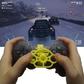 

New PC Computer Racing Game Controller Steering wheel Simulation Driver For PS3 Wireless Gamepad Joysticker Steering Wheel l