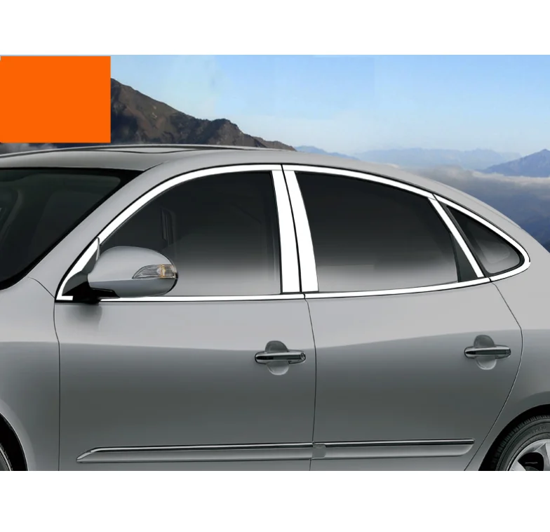 Нержавеющая сталь окна автомобиля планки для hyundai elantra 2006 2007 2008 2009 2010 hyundai Avante