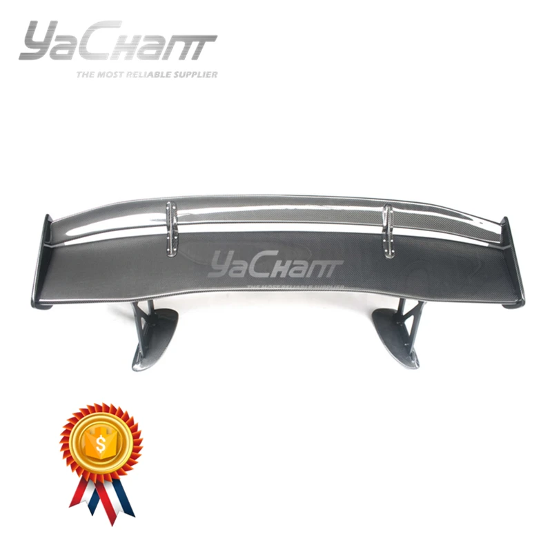 

Carbon Fiber CF GT Wing with Aluminum Legs Fit For 2008-2019 R35 GTR CBA DBA VTX Type5 Style 1600mm Rear Spoiler