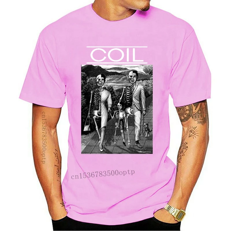Новая Винтажная Футболка Coil Unnatural History черная футболка reprint USA SIZE S-3XL |