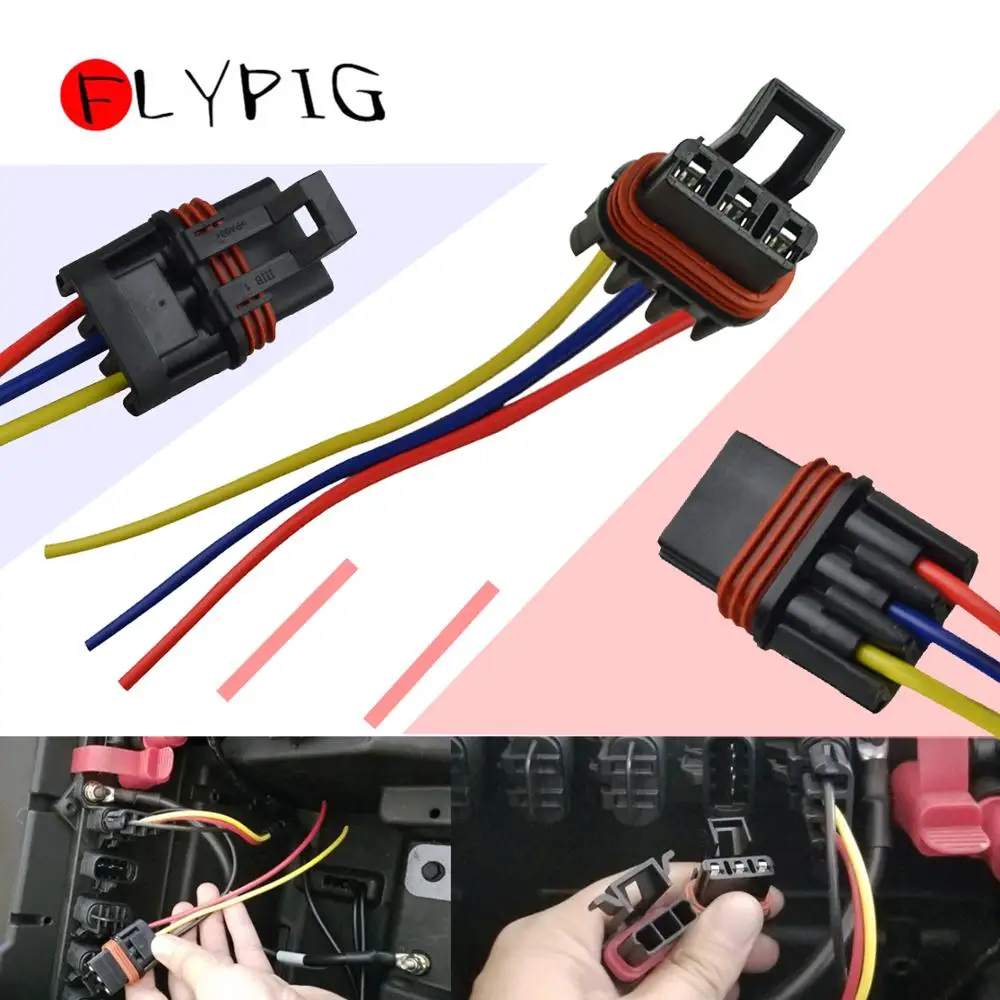 FLYPIG новая производительность 195 мм 3Pin импульсный разъем питания для Polaris Ranger Crew XP