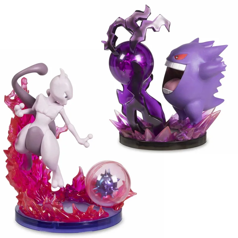 Игрушка для детей TAKARA TOMY Покемон монстр 15 см Mewtwo Genger Коллекционная экшн фигурка
