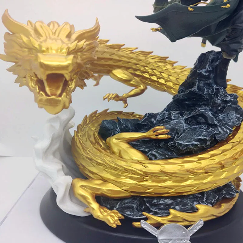 35 см аниме one piece кимоно Roronoa Зоро дракон битва форма фигурка куклы игрушки ПВХ фигурка Коллекционная модель игрушки подарок