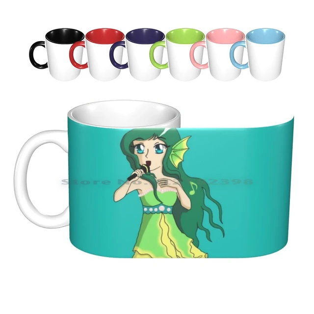 Siren Ceramic Mugs Coffee Cups Milk Tea Mug Music Teenage Girls