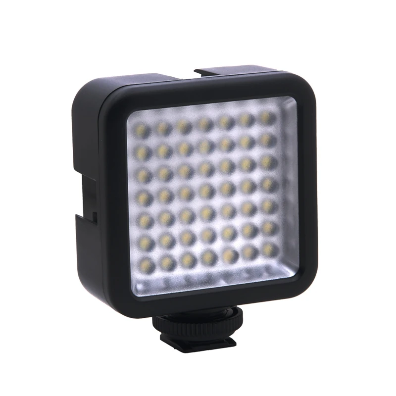 Мини DC 3V 5 W 49 LED светильник для видеокамеры панель лампа 6000K Canon Nikon DSLR камера