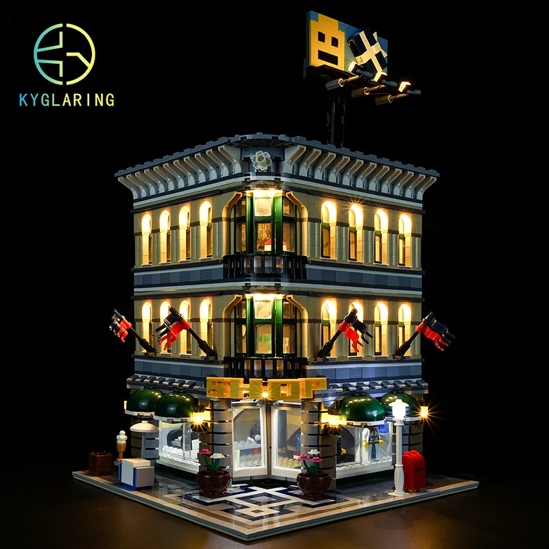 Светодиодный набор Kyglaring для City Creator 10211 Grand Emporium