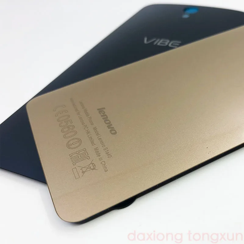 Чехол для lenovo Vibe S1 S1A40 Корпус задней двери Замена Fundas S1A40 Задняя крышка батареи с наклейкой