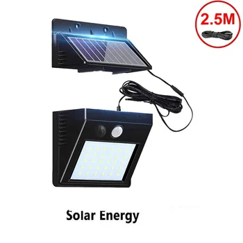 

Solar Lights Outdoor 30 LED Waterproof Motion Sensor Security Light Detachable Design Wall Light for Driveway Garden indoor home