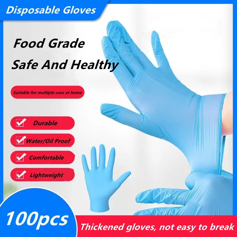 

100 pieces Disposable Gloves Available In Kitchen Food Grade Barbecue Catering Available Protect Hands