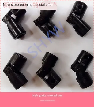 

1pcs 6mm-22mm Hole Three-section Universal Joint Coupling Shaft Motor Connector Coupler Bushing
