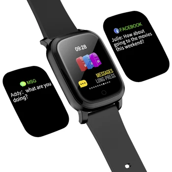 

Smart Wristband Men Women IP67 Waterproof GPS Infrared Thermometer Fitness Tracker Bracelet Blood Pressure Wristband