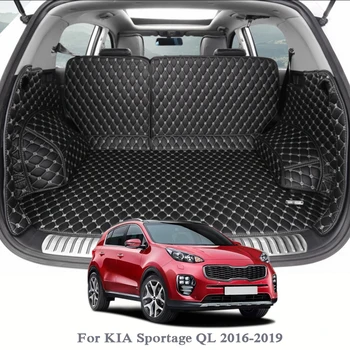 

For Kia Sportage QL 2016-2019 Car Boot Mat Rear Trunk Liner Cargo Floor Carpet Tray Protector Internal Accessories Mats
