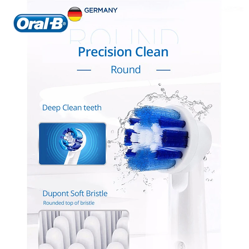 Oral B Vitality Electric Toothbrush Rechargeable 2D Rotating Deep Clean Replacement Brush Head Hygiene Electronic Tooth Brush Oral B Vitality Electric Toothbrush Rechargeable 2D Rotating Deep Clean Replacement Brush Head Hygiene Electronic Tooth Brush