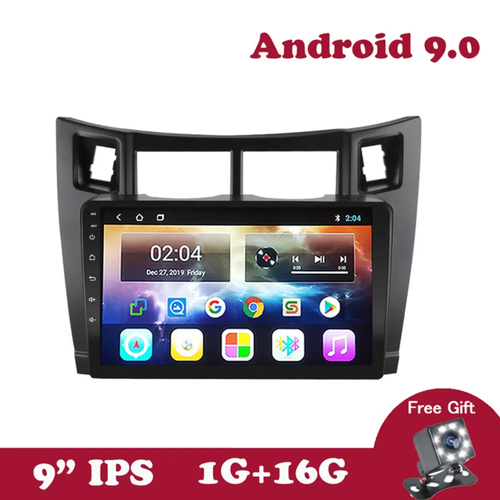 Автомобильный мультимедийный плеер на Android 9 0 2.5D дюймов GPS навигация mp5 стерео