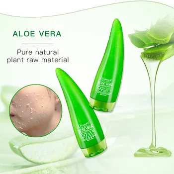 

Aloe Vera Exfoliation Gel Mild Oil-control Pore Cleaning Facial Exfoliating Scrub Water Moisturizing