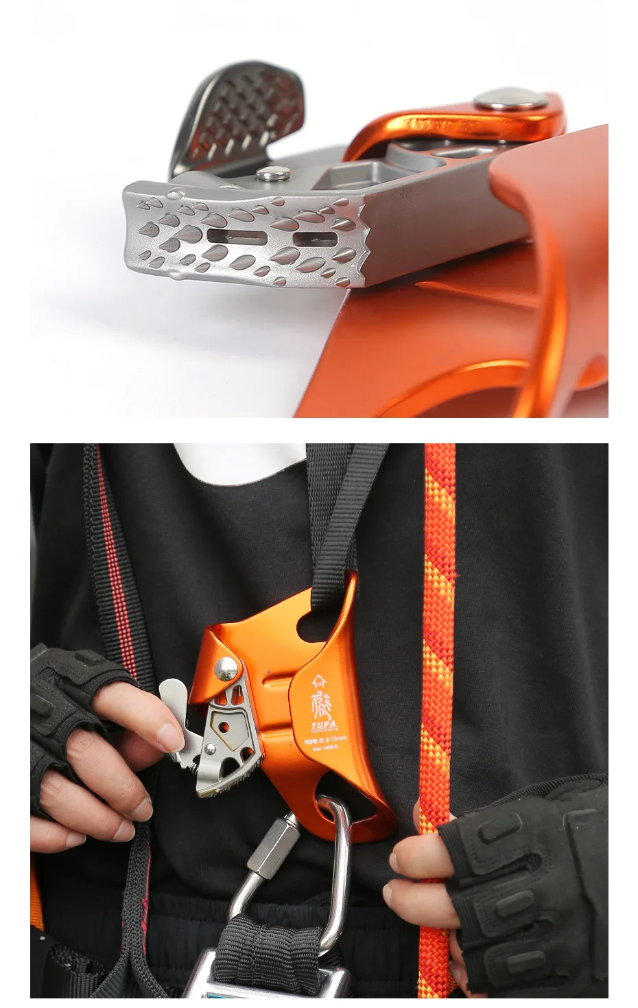 Poulie 20KN Pour Escalade, Alpinisme, Arboriste - Corde Extérieure - Neuf