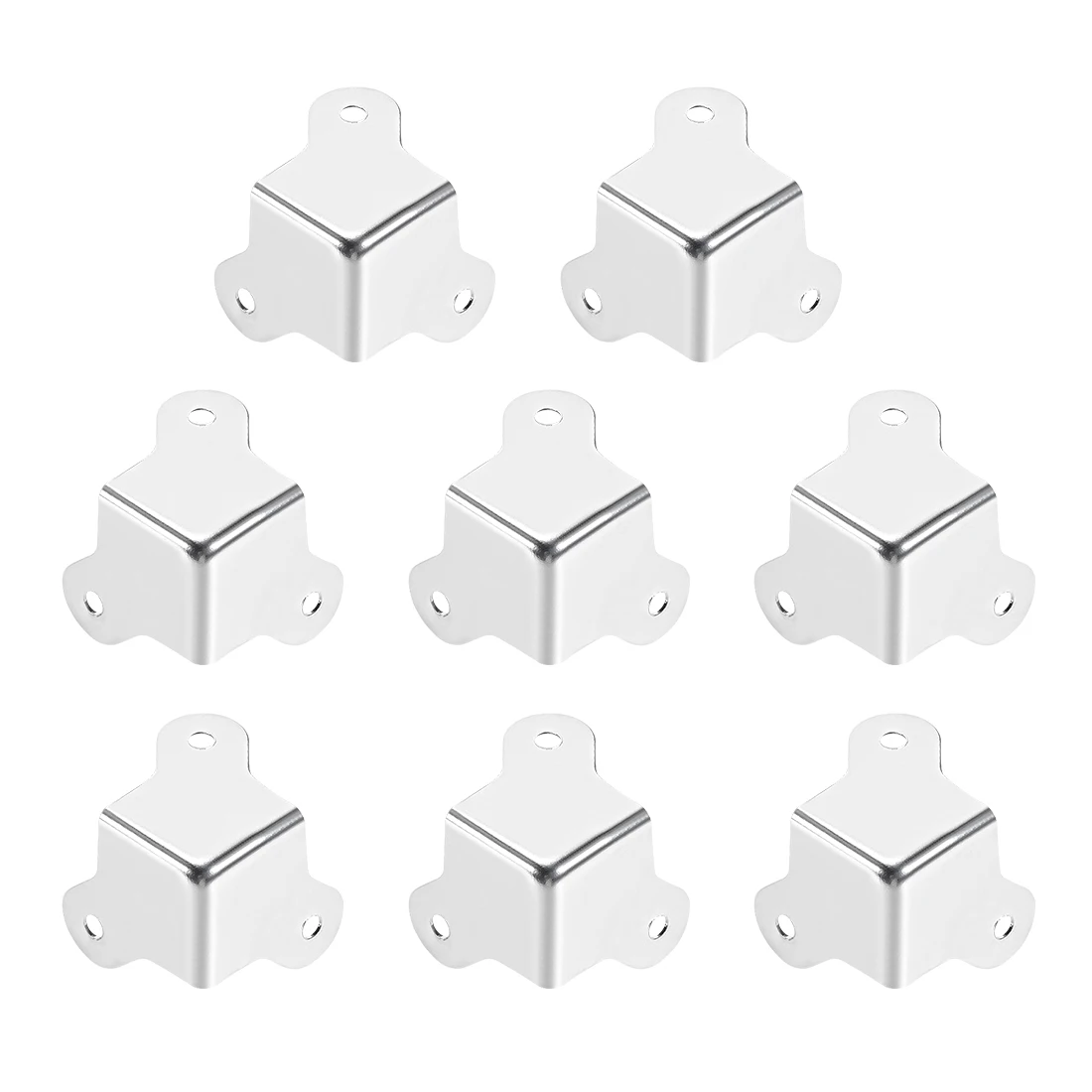 

uxcell Metal Box Corner Protectors Edge Guard Protector 22.5 x 22.5 x 22.5mm 8pcs