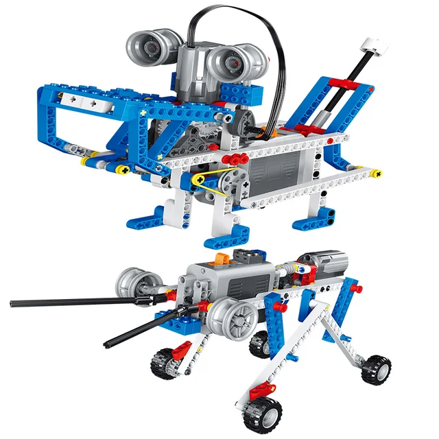 High-Tech compatible 9686 DIY 9656 Building Block parts.Motor Battery Box Aid Set For Technology MOC 9686. Compatible Legoin set 2