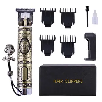 

Professional Hair Clippers Copper Tube Barber Haircut Rechargeable Trimmer for Men